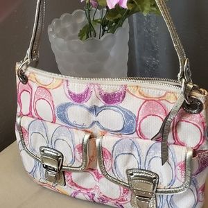 Coach Poppy Dream Hippie Crossbody shoulder bag